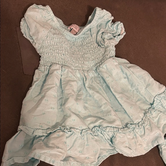 The Children's Place Aqua Baby Dress with Bloomers - Picture 1 of 7